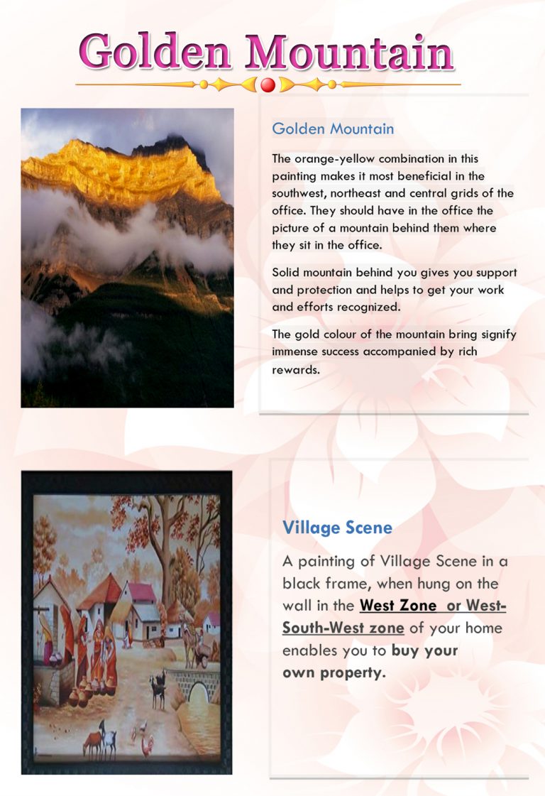 Golden Mountain and Gautam Buddha VastuSamadhan